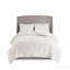 Ensemble de housse de couette à motif floral en chenille capitonnée 3 pièces pour lit double / grand