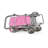 Cruise Folding Inline Double Doll Stroller - Gray/Pink