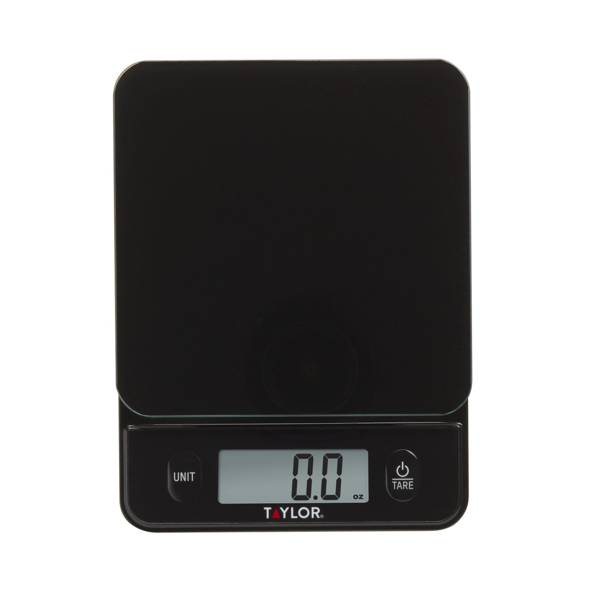 Taylor Glass Top Food Scale With Touch Control Buttons, 11 Lb Capacity ...