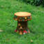 Tabouret rond en résine 12,6 po Squirrel
