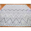 Tapis surdimensionné à motif de chevrons en laine 11 pi 10 po x 15 pi G66387