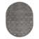 Glam Geometric Gray Silver Area Rug