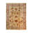 Refined Beige Hand Knotted Traditional All Over Handmade Mohair 9' x 12' Area Rug