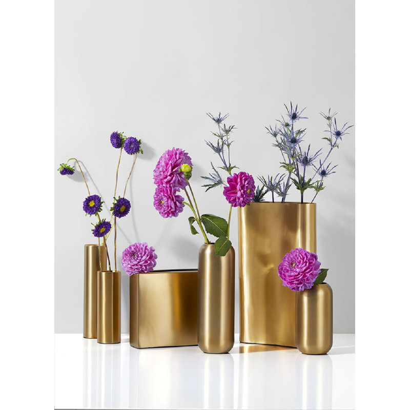 Vase de table Pilsbury, H 5,5 po x l 2,75 po x P 2,75 po
