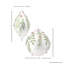 Glass Plants & Flowers Finial Ornament