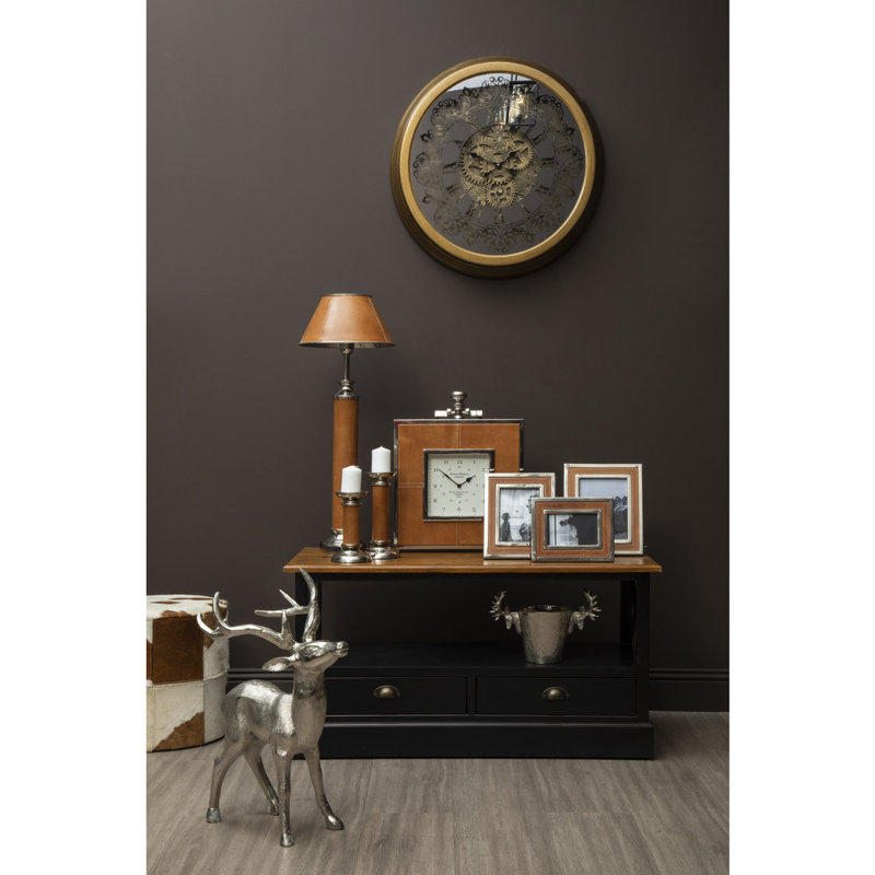Portland Metal Wall Clock