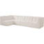 Hellinger Velvet L-Shaped Sectional Reversible-87384984