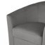 Upholstered Swivel Barrel Chair-1821474024