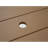 67"HDPE Outdoor Dining & Meeting Table, Weather-Resistant, Seats 6, Space-Saving Chair Slide-In, Brown-1178543382