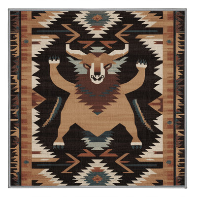  Tapis lavable Chupacabra Southwestern