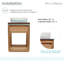 Rennes 24" Reclaimed Wood Vanity-91874580