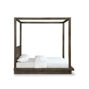 Brooks Solid Wood Canopy Bed & Reviews | Joss & Main