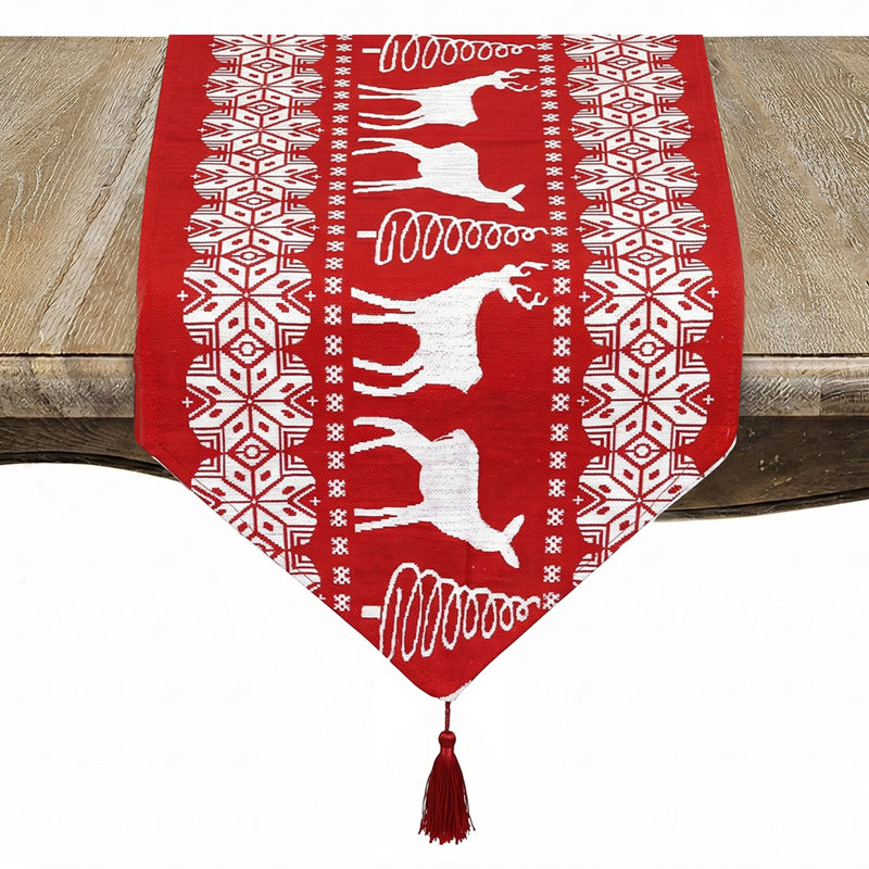Chemin de table Reindeer Christmas