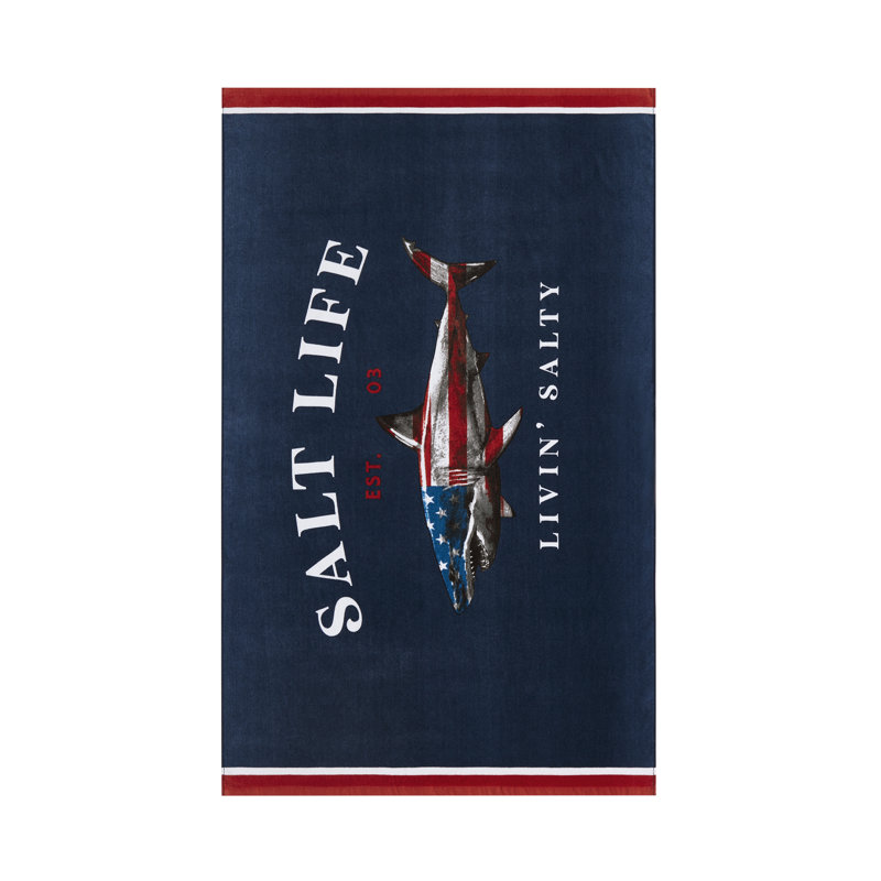 AMERICAN SHARK BEACH TOWEL