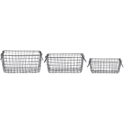 Small Rectangle Wire Baskets