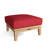 Io Teak 5 - Person Patio Conversation Set with Sunbrella® Cushions