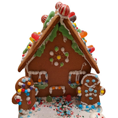 Accroche en carton pain d’épice house