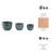 Aedin Clay Planter Set - Durable Rounded Ceramic Planters With Smooth Textured Design And Minimalist Style For Indoor Or Outdoor Display - Set Of 3-995033462