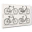 Types Of Bicycles - Wrapped Canvas-55372171