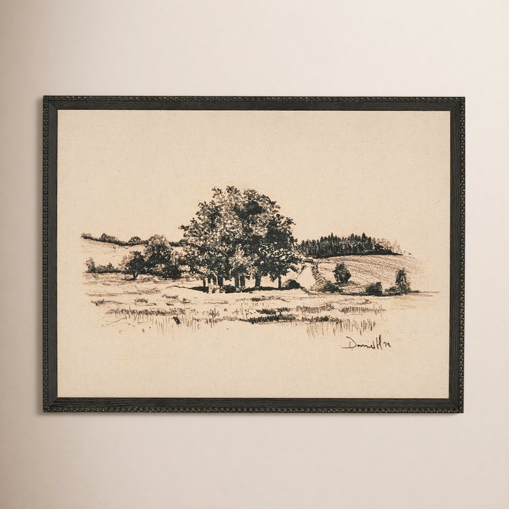 Path View by Dan Hobday, 24'' H x 32'' W