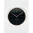Bronze Decorative Wall Clock, 11.8 Inches Diameter | 100% Plastic Body, Real Glass Cover, Thickness: 1.8 Inches | Elegant Design for Home & Office Décor, Perfect for Living Room or Kitchen Wall Display-105518528