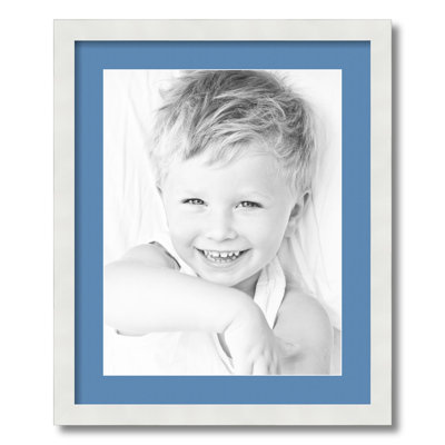 Wood Matte Picture Frame with Mat
