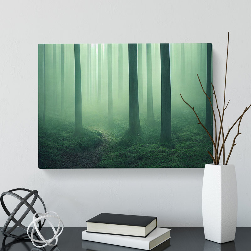 Adventurous Forest - Wrapped Canvas, 35cm H x 50cm W x 3cm D