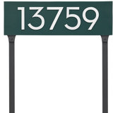 Floating 1-Line Lawn Address Sign