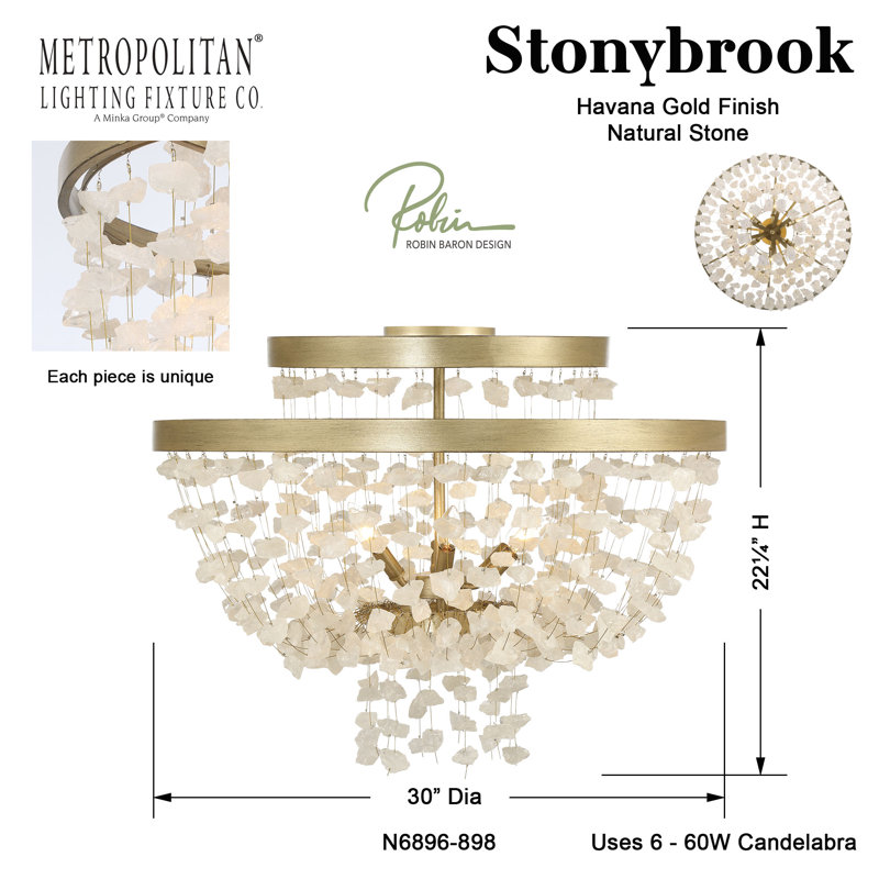 Stonybrook Semi Flush Mount