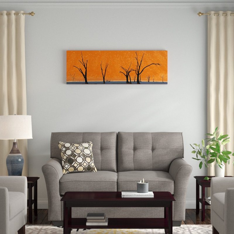 Reproduction de photo sur toile, H 16 po x l 48 po x P 1,5 po, Toile avec cadre noir
