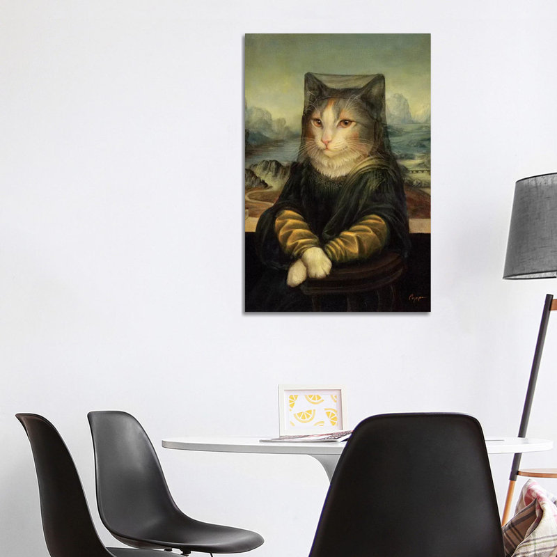Mona Peaches 1 Piece Painting on Canvas, 101.6 cm H x 66.04 cm W x 1.91 cm D, Wrapped Canvas
