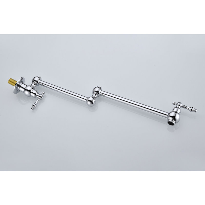 Robinet remplisseur mural, Chrome chrome