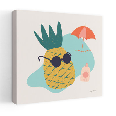 Sunny Ananas I, art tropical