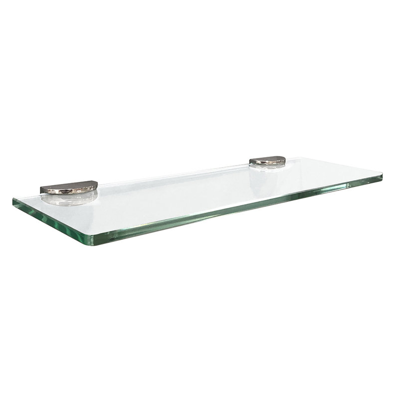 Drill / Screw Shower Shelf, Matte Black