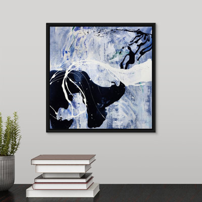 « yin yang », peinture sur toile