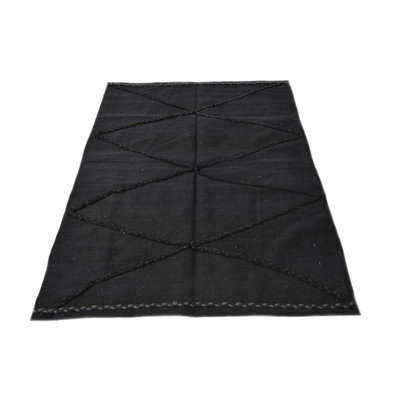 3x5 Pinson Black Rug