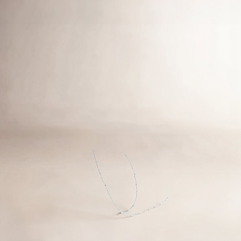Sphère scintillante, blanc, grand, Blanc