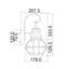 Grace Outdoor Wall Lantern-25305154