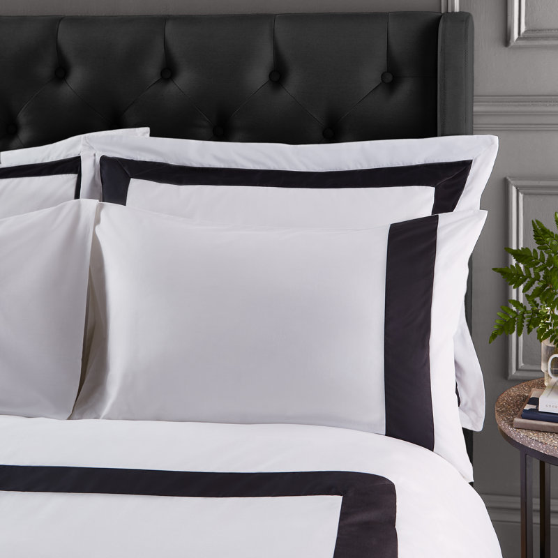 Tailored 100% Cotton Duvet Cover Set with Pillowcases, Super King  - 2 Standard Pillowcases