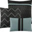 Ensemble d'édredon en microfibre 6 pièces Evander-316147888