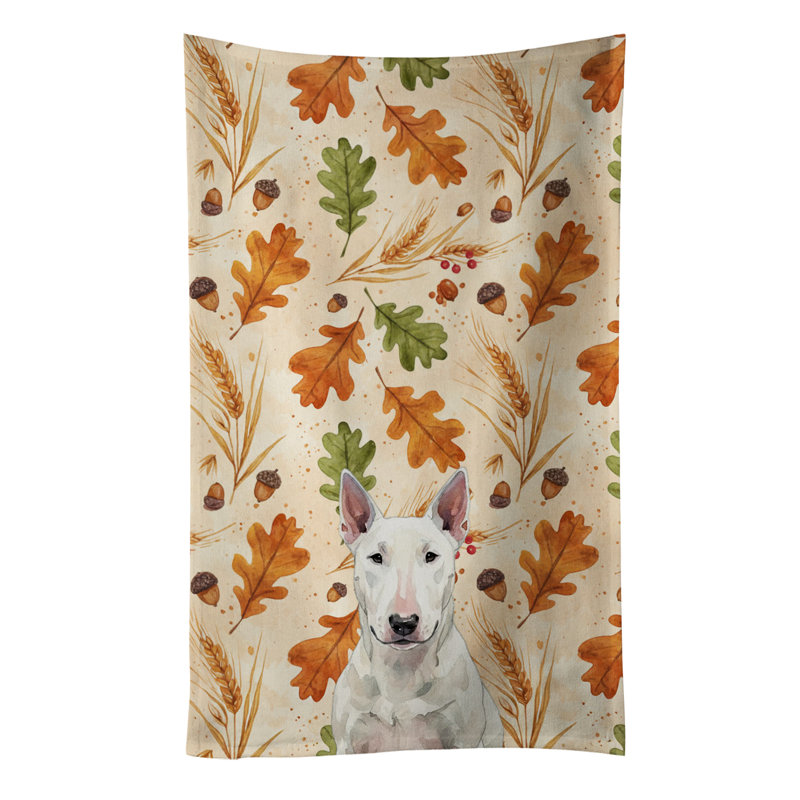 Serviette de cuisine tricolore Sheltie, White Bull Terrier