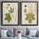 Toile antique encadrée VIIP