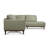 Ashleigh Contemporary 103"L Track Armrest Sectional Sofa-739610230-739711192