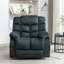 Fauteuil inclinable manuel manuel pour salon avec coussins inclinables en tissu respirant-1411621677