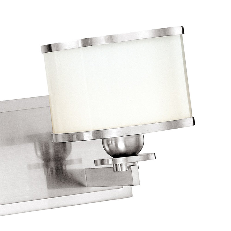 Éclairage pour meuble-lavabo 3 lumières Basking Ridge, Nickel poli
