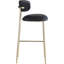 Tabouret de bar rembourré en cuir Lupita-840074844-840074834