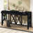 60.1" Modern Console Table With 4 Drawers-1279433232