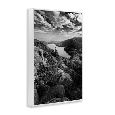 «Regardant au-dessus des falaises», art de la giclée encadrée par Rick Berk
