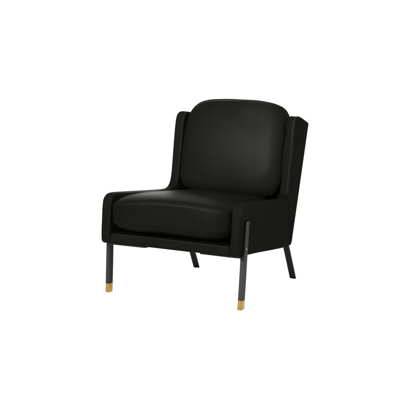 Blink Upholstered Accent Chair, Omega Black