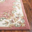 Tapis rose / ivoire en laine / coton touffeté à la main Stenberg-708040009